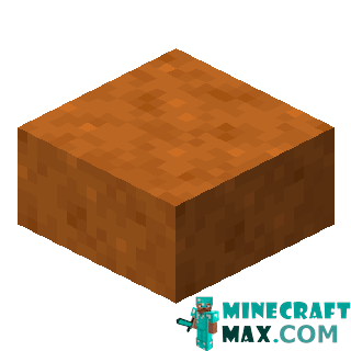 Smooth Red Sandstone Slab in Minecraft