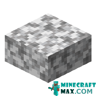 Diorite slab in Minecraft