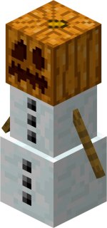 Snow golem in Minecraft