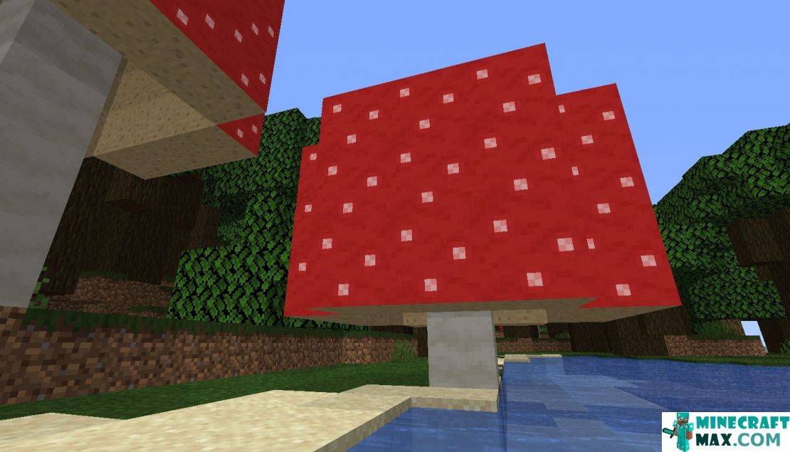 How to make Huge red mushroom in Minecraft | Screenshot 1