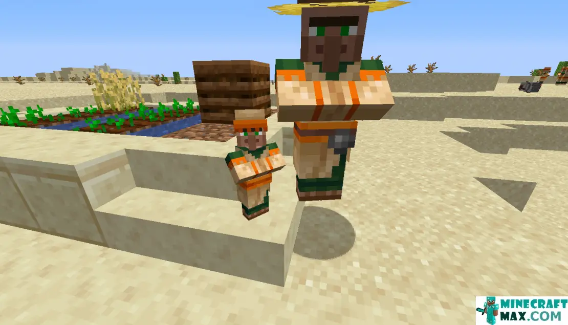 How to make Peasant in Minecraft | Screenshot 3