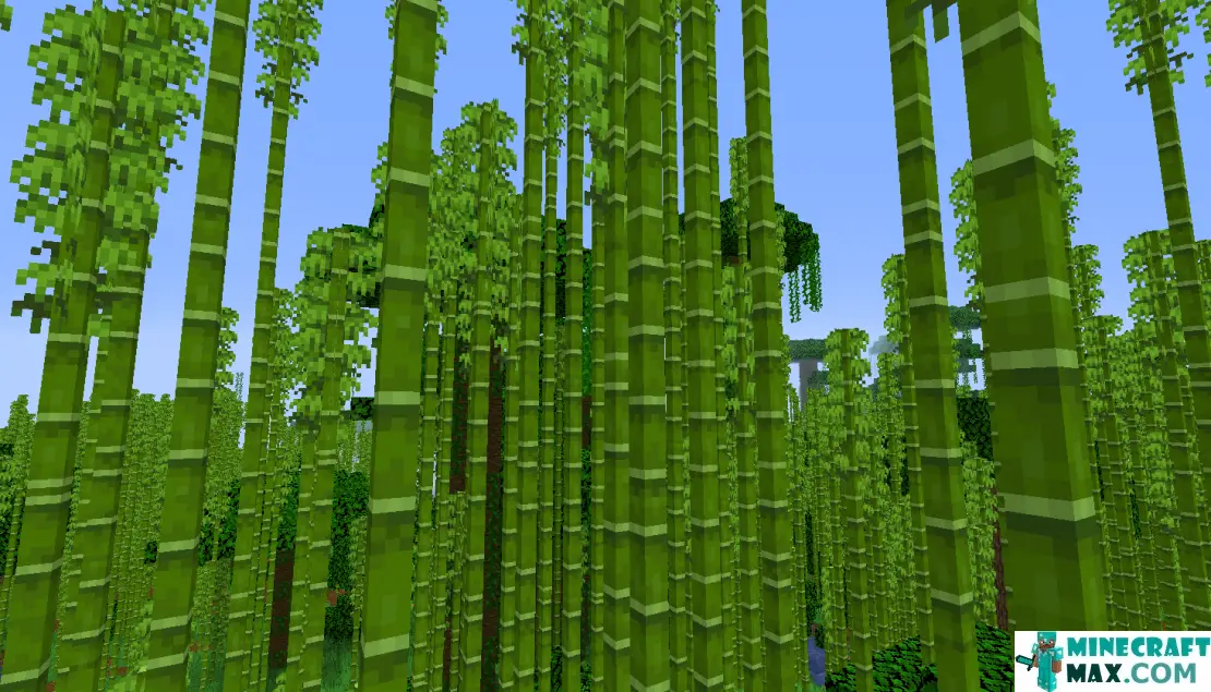 How to make Bamboo thickets in Minecraft | Screenshot 6