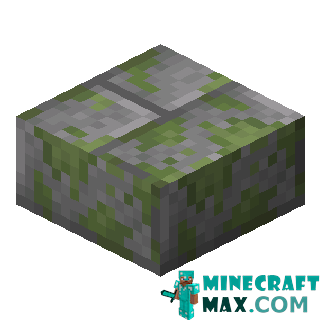 minecraft mossy stone brick recipe