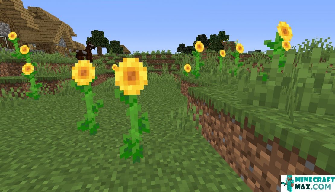 How to make Sunflower in Minecraft | Screenshot 1