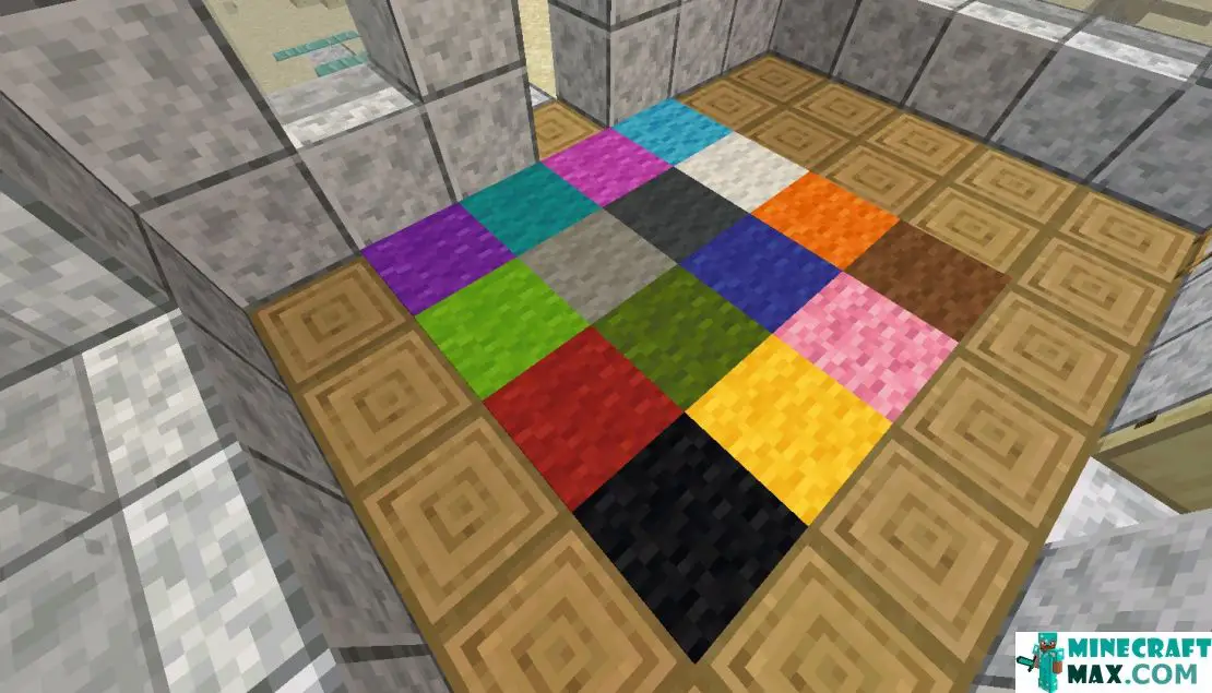 How to make Purple carpet in Minecraft | Screenshot 1