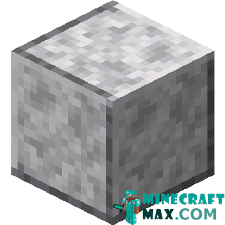 Polished diorite in Minecraft