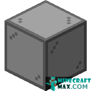 Black glass in Minecraft