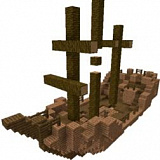 How to craft Sunken ship in Minecraft