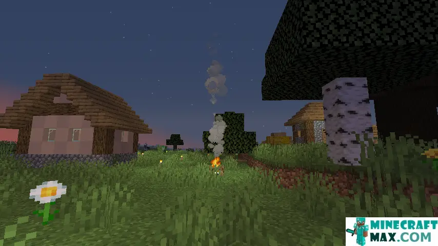 How to make Bonfire in Minecraft | Screenshot 2