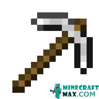 Iron pickaxe in Minecraft