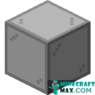 Gray glass in Minecraft