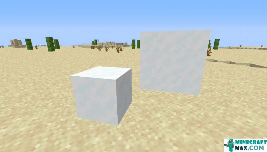 How to make Snow block in Minecraft | Screenshot 1