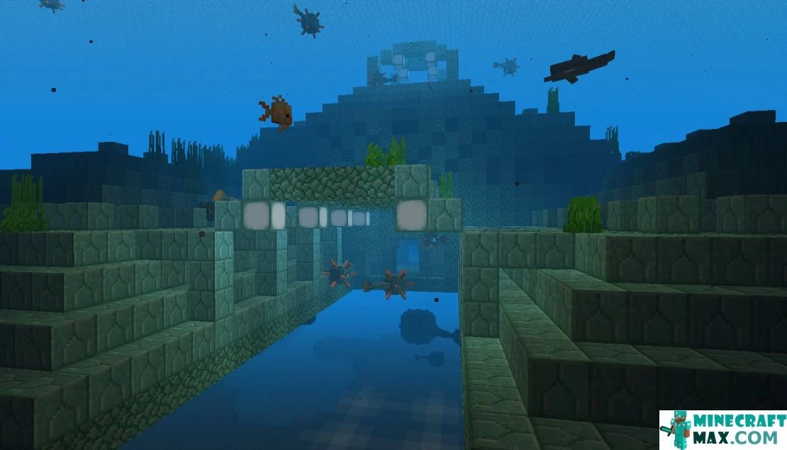 How to make Underwater fortress in Minecraft | Screenshot 3