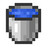 How to craft A bucket of water in Minecraft