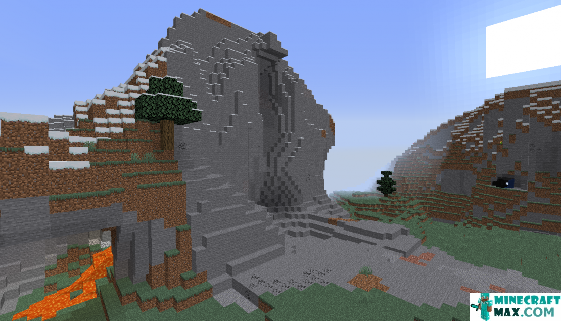 How to make High mountains in Minecraft | Screenshot 3