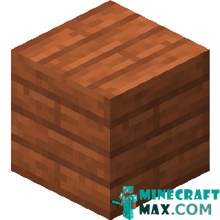 Acacia boards in Minecraft