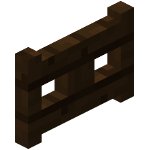 Dark oak wicket in Minecraft