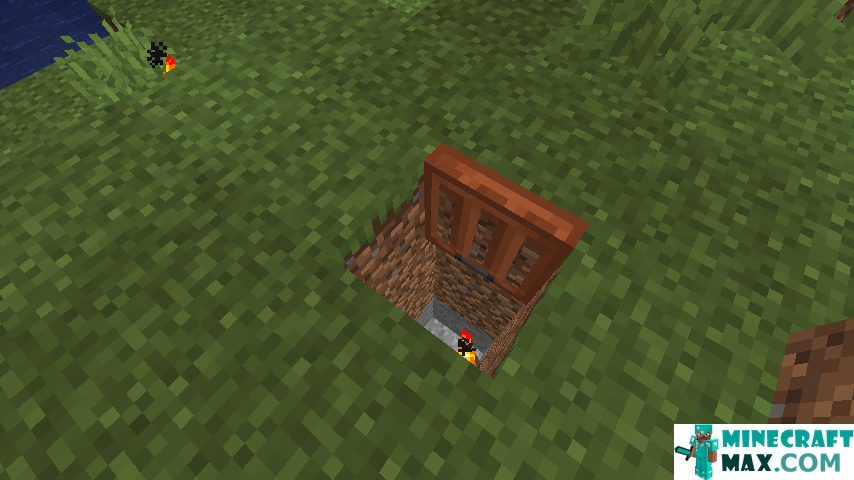 How to make Acacia hatch in Minecraft | Screenshot 2