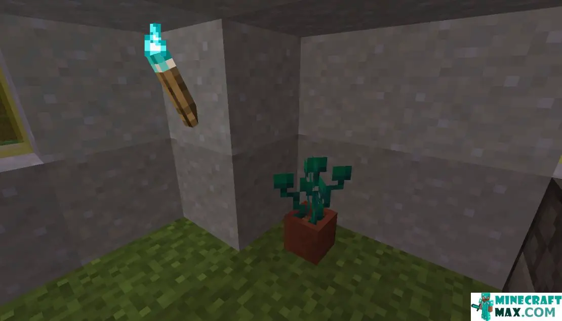 How to make Distorted roots in a pot in Minecraft | Screenshot 1