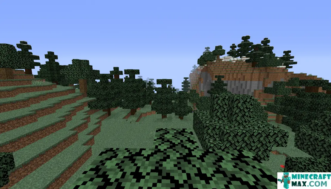 How to make Mountain pass in Minecraft | Screenshot 1