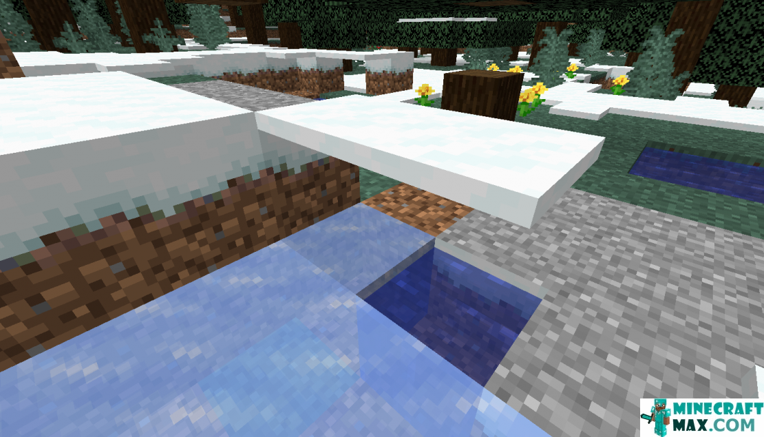 How to make Snow layer in Minecraft | Screenshot 2