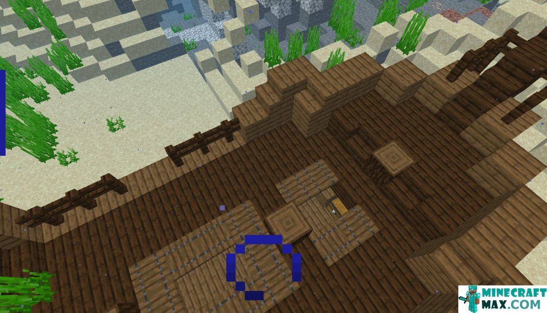 How to make Oak hatch in Minecraft | Screenshot 3