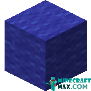 Blue wool in Minecraft