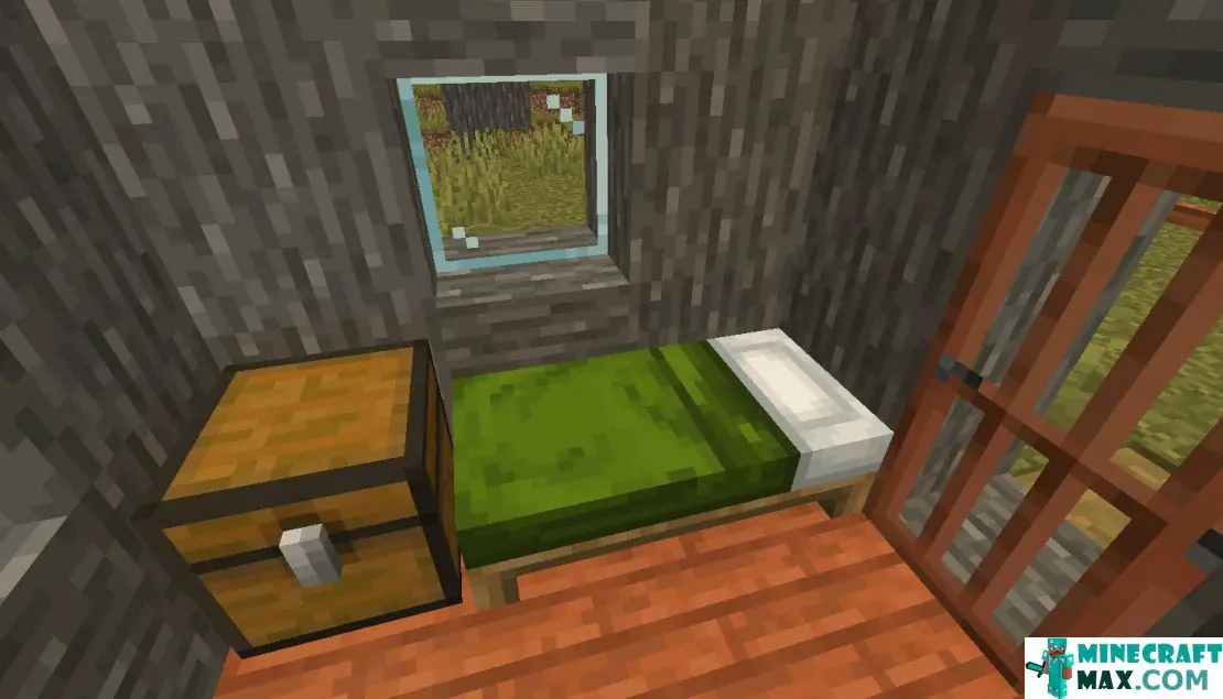 How to make Green bed in Minecraft | Screenshot 1