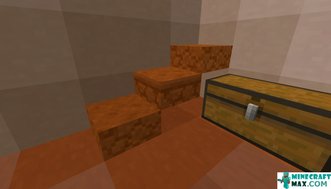 How to make Red Sandstone Slab in Minecraft | Screenshot 1