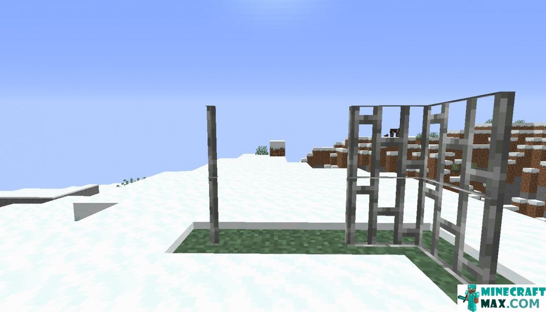 How to make Iron bars in Minecraft | Screenshot 2