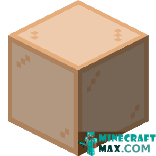 Orange glass in Minecraft