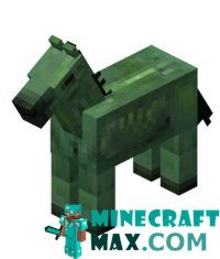 Zombie horse in Minecraft