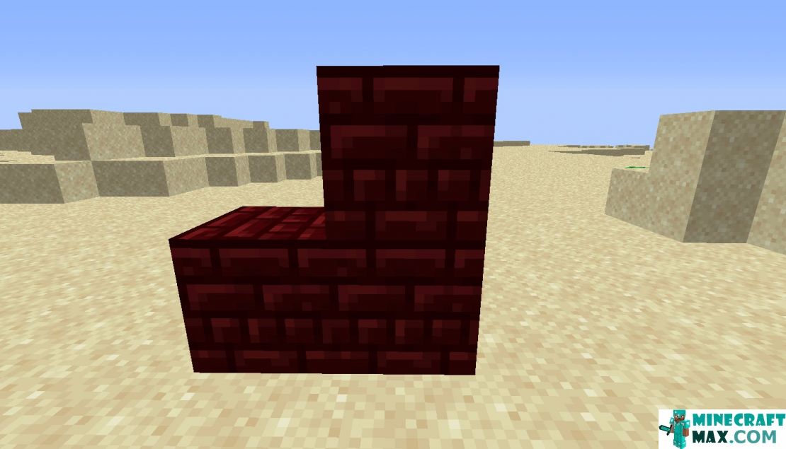 How to make Red Nezersk Bricks in Minecraft | Screenshot 2