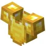 Gold bib in Minecraft