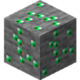 How to craft Emerald ore in Minecraft