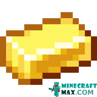 Gold bar in Minecraft