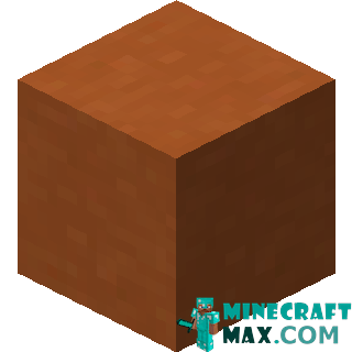 Orange ceramics in Minecraft