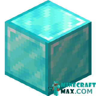 Diamond block in Minecraft