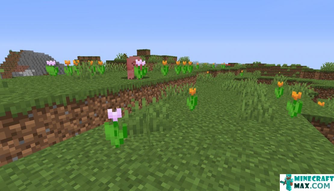 How to make Pink tulip in Minecraft | Screenshot 1