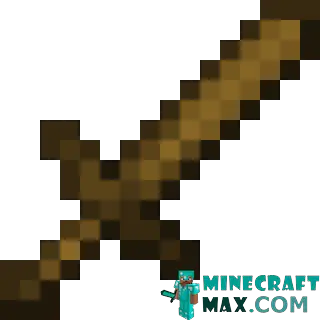 Wooden sword in Minecraft