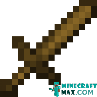 Wooden sword in Minecraft