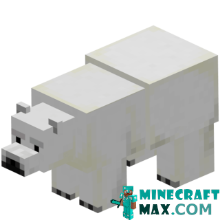 Polar bear in Minecraft