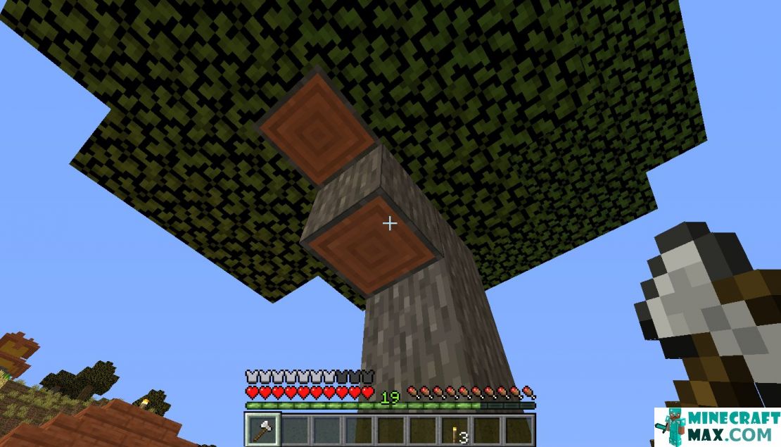 How to make Iron ax in Minecraft | Screenshot 2