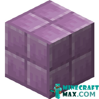 Purple in Minecraft