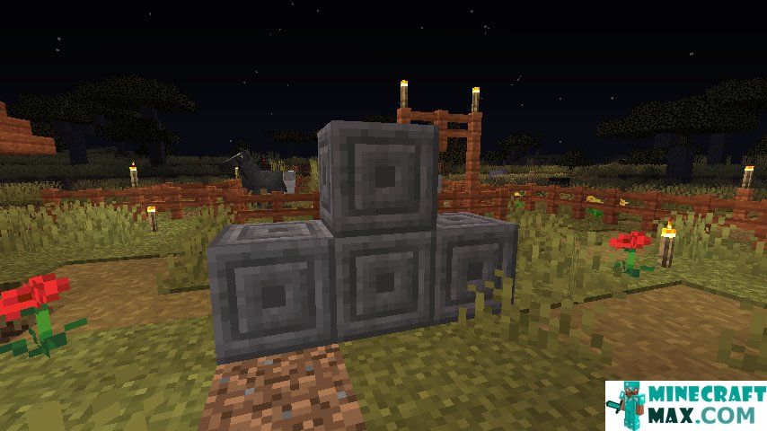 How to make Tainted Carved Stone Brick in Minecraft | Screenshot 1