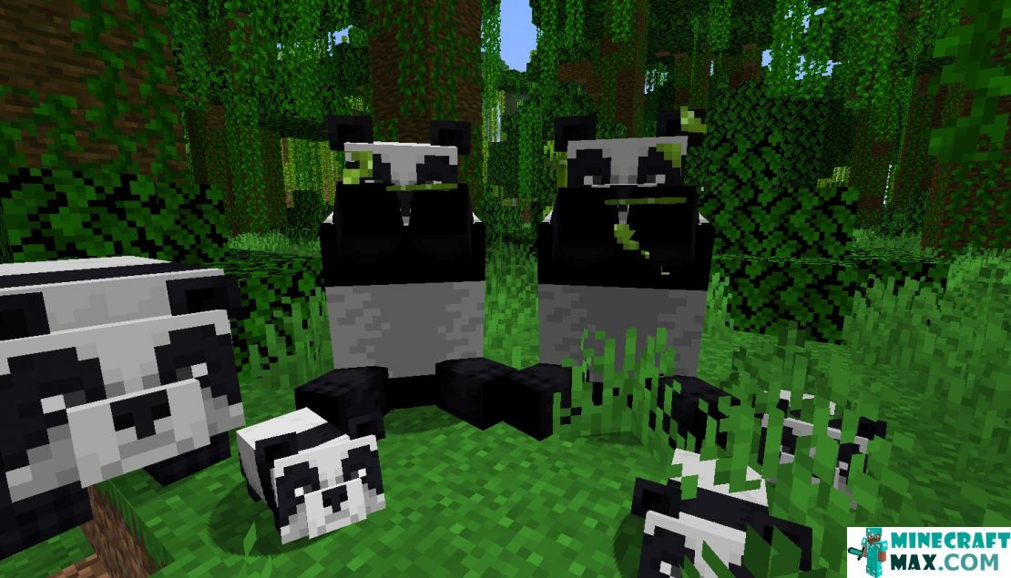 How to make Panda in Minecraft | Screenshot 7