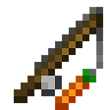 How to craft Fishing rod with carrot in Minecraft
