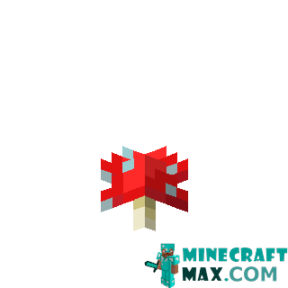 Red mushroom in Minecraft