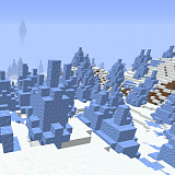 How to craft Icy peaks in Minecraft
