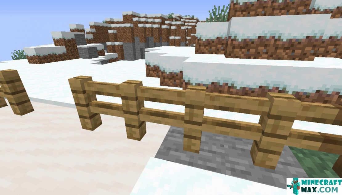 How to make Oak fence in Minecraft | Screenshot 1